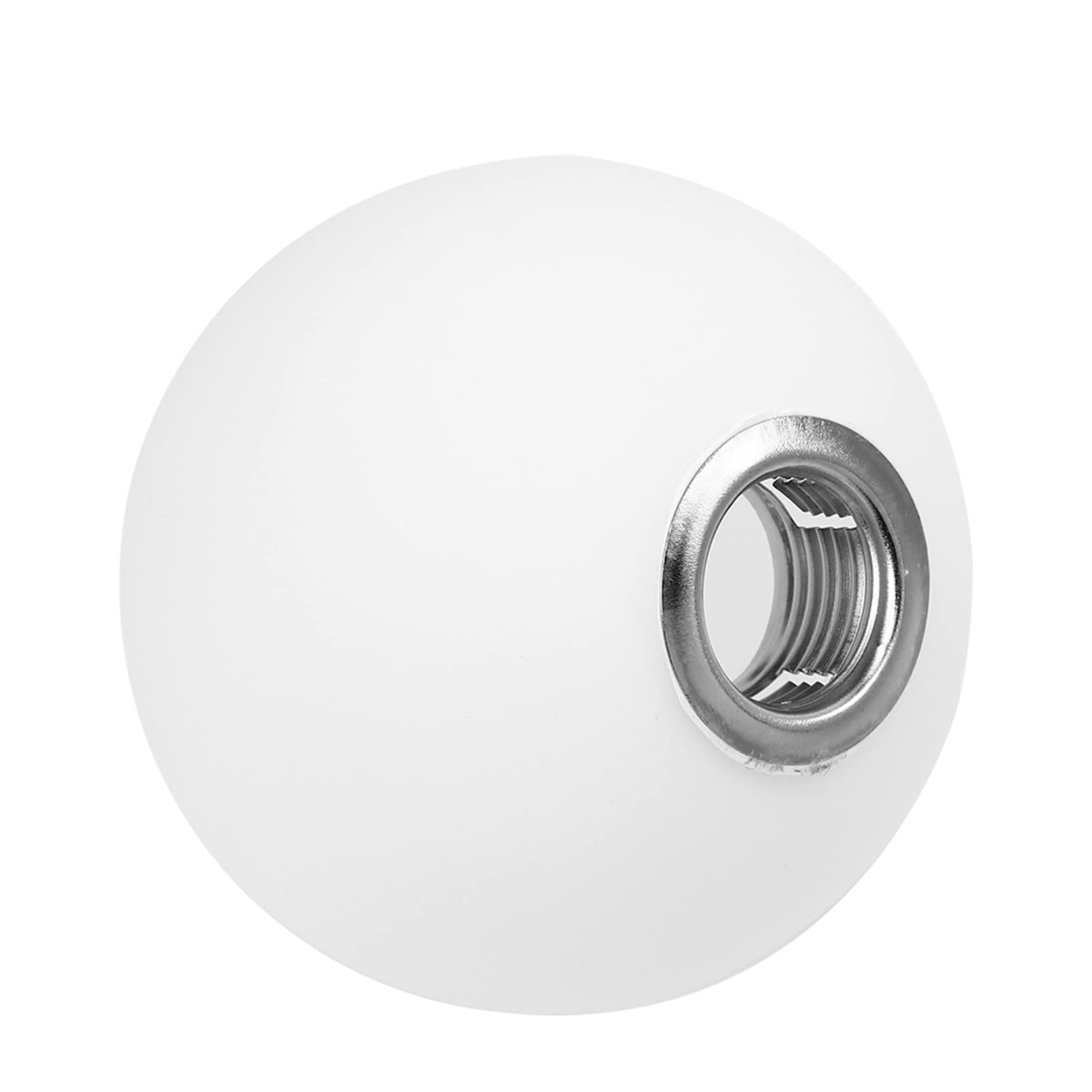TEHAUX White Frosted Glass Ball Lamp Shade - Replacement Globe Cover for Hanging Lights - Perfect for Living Room, Bedroom & Dining Room Decoration