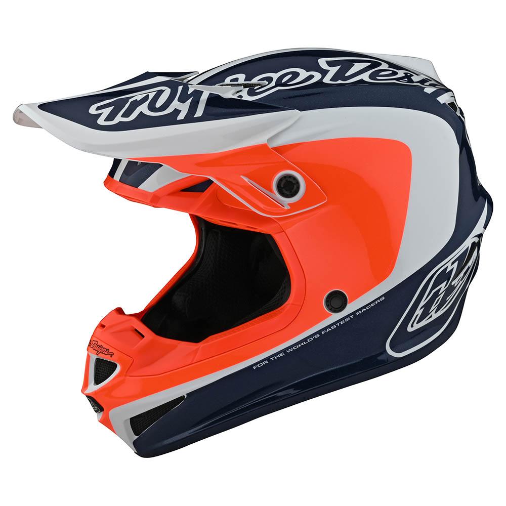 Youth SE4 Polycarbonate Helmet Corsa Navy/Orange - Lightweight & Durable Bike Helmet for Kids & Teens - Perfect for Cycling, Skateboarding & Scooter Rides
