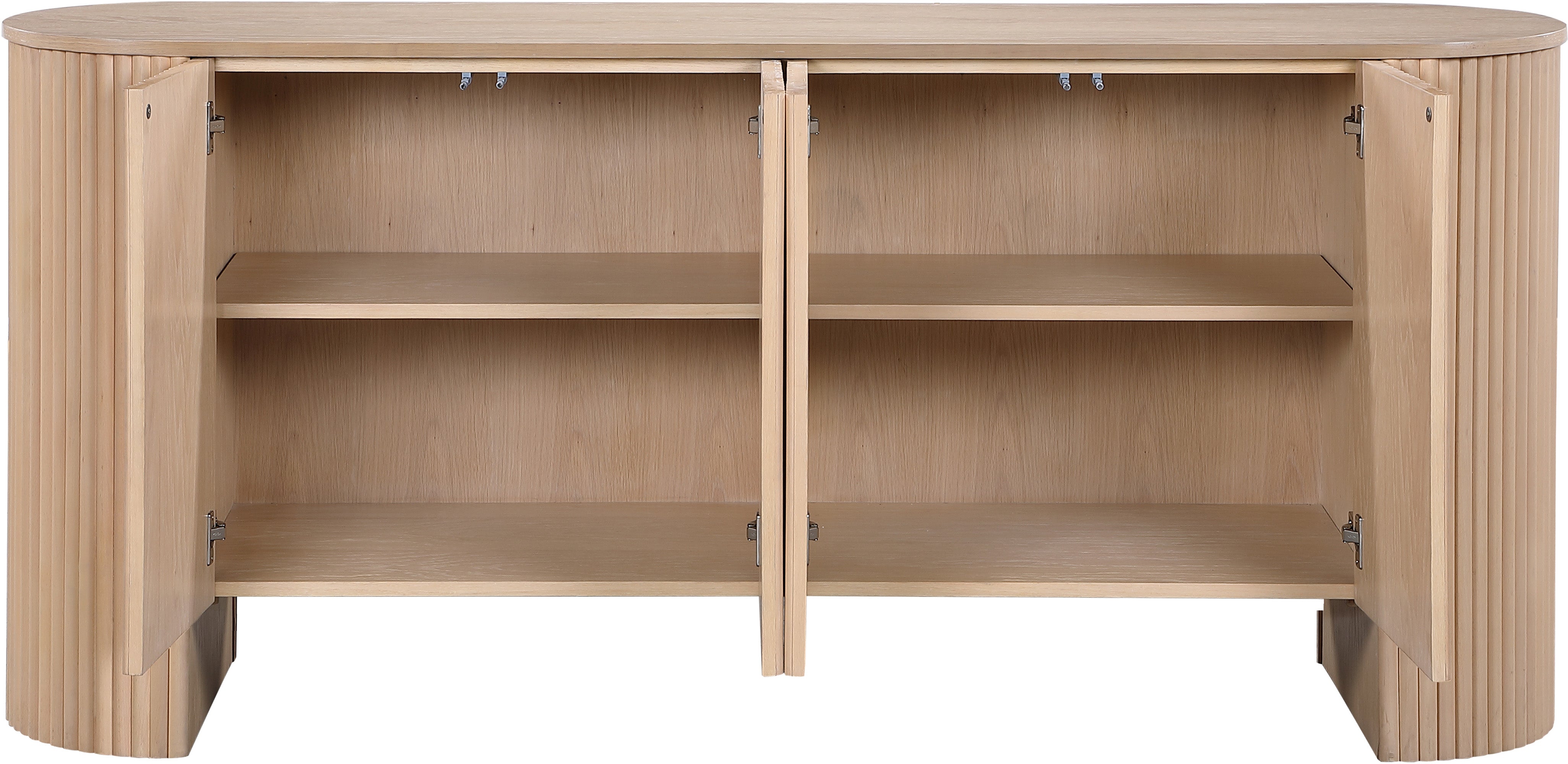 Belinda Sideboard Buffet Cabinet - Stylish Storage for Dining Room, Living Room & Entryway - Perfect for Organizing Dishes, Linens & Home Decor