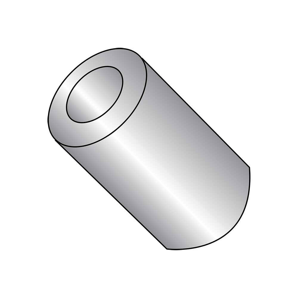Small Parts 311010RS303 Round Spacer, 18-8 Stainless Steel, Plain Finish, #10 Screw Size, 5/16