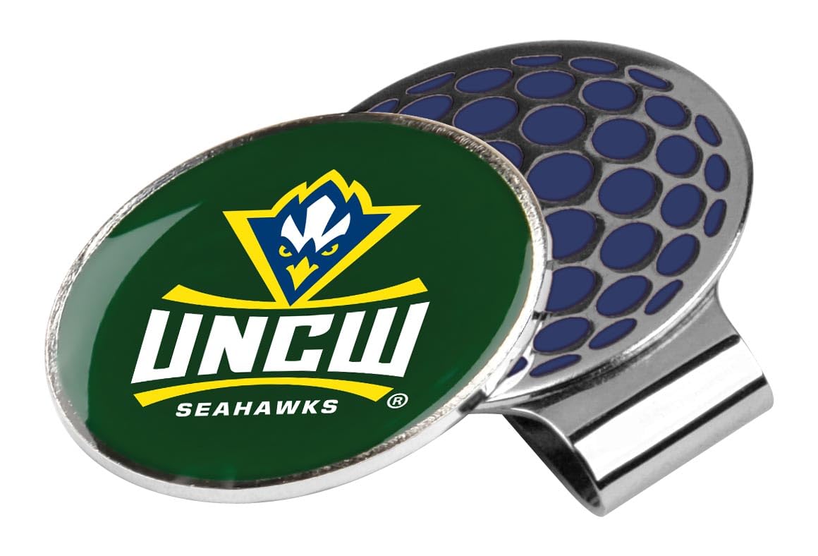 LinksWalker Collegiate Team Magnetic Golf Ball Marker with Hat Clip - Perfect for Golf Tournaments, Practice & Team Spirit Accessories