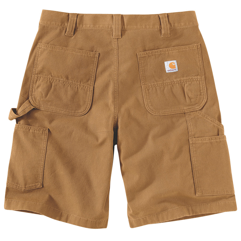 Men's Carhartt Canvas Utility Work Shorts - Durable Cargo Shorts for Construction, Hiking & Outdoor Activities