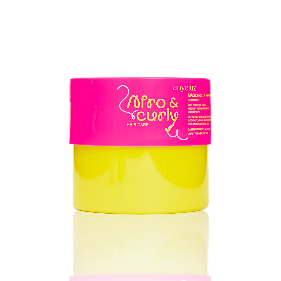 Hydrating & Repairing Hair Mask for Afro & Curly Hair - Deep Moisture Treatment for Dry, Damaged Hair - Perfect for Salon & At-Home Hair Care