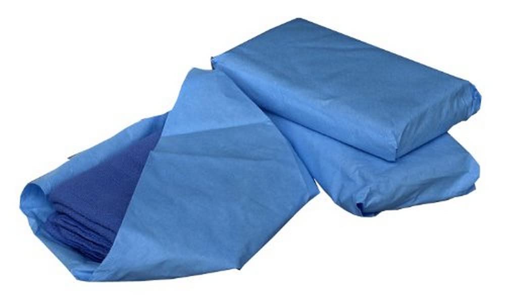 Medline Sterile Disposable Surgical Towels - Prewashed, Delinted, Highly Absorbent 100% Cotton - 27