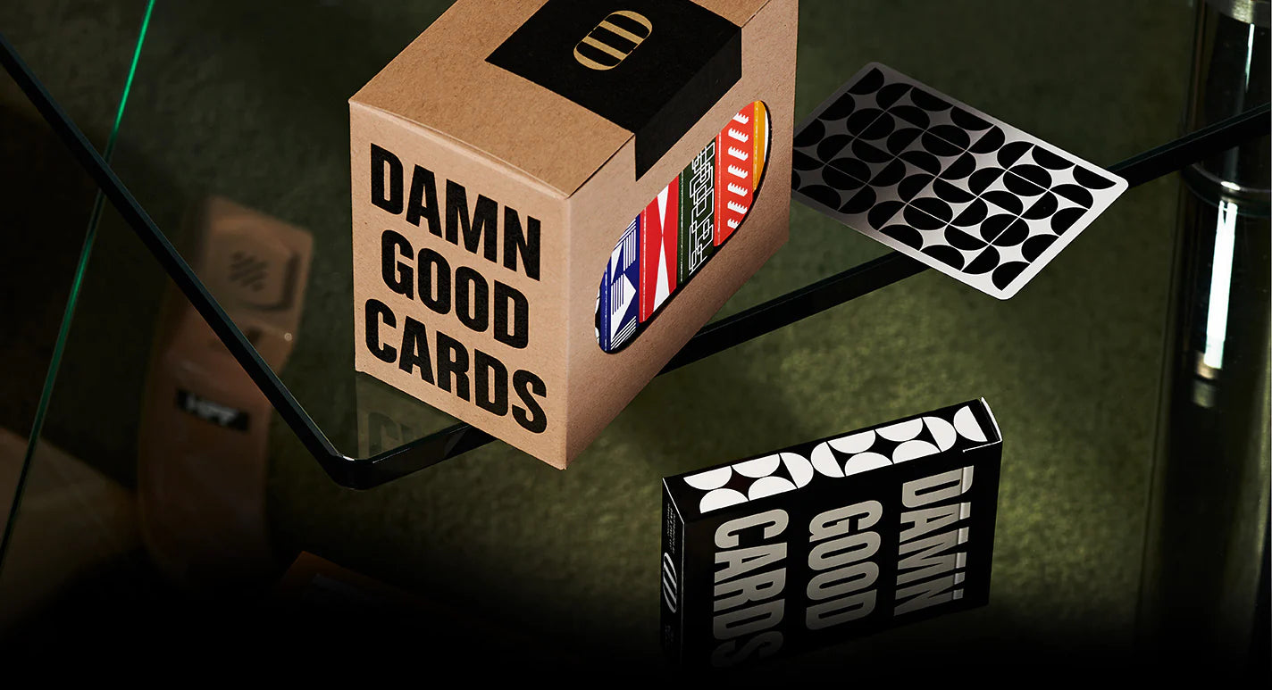 Damn Good Cards Box Set - Premium Playing Cards for Poker, Blackjack & Magic Tricks | Perfect for Game Nights, Parties & Gifts
