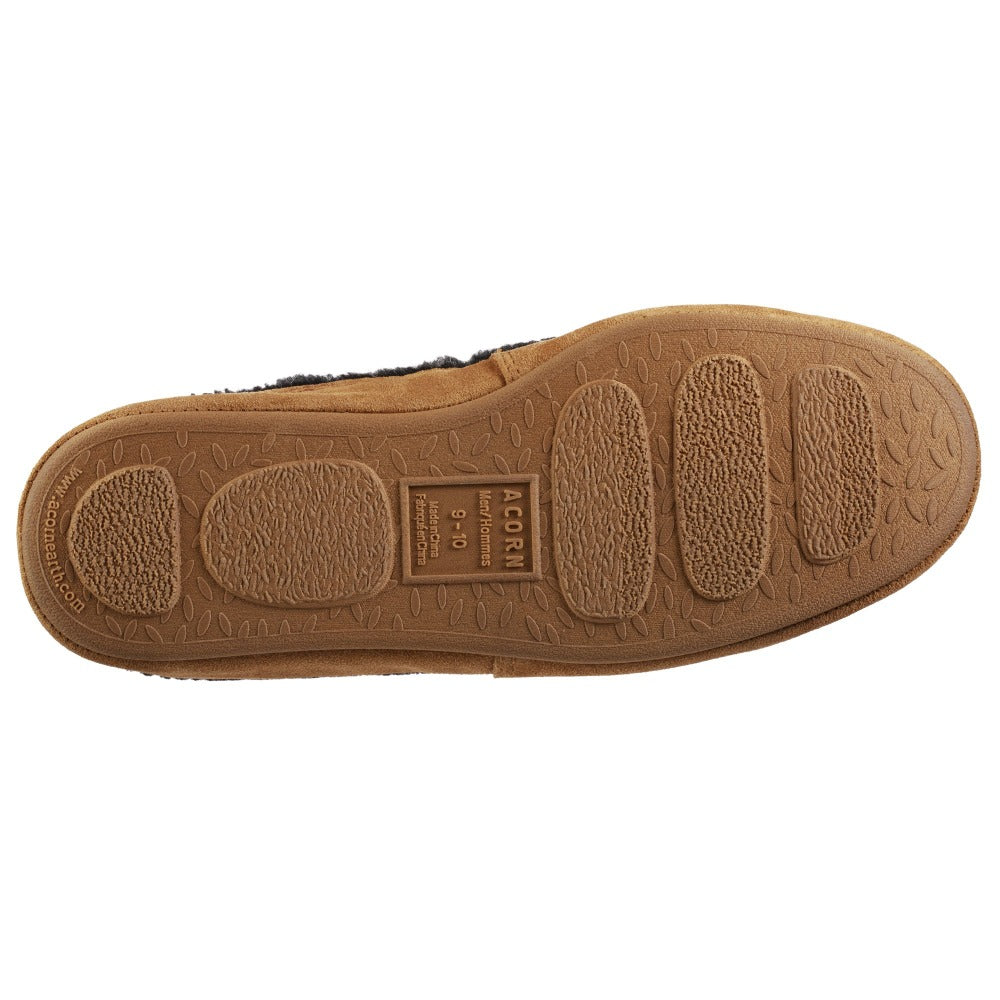 Men's Callum Moc Slipper with Cloud Cushion® Comfort - Ultra Soft House Shoes for Indoor & Outdoor Wear - Perfect for Relaxing at Home, Lounging, and Quick Errands