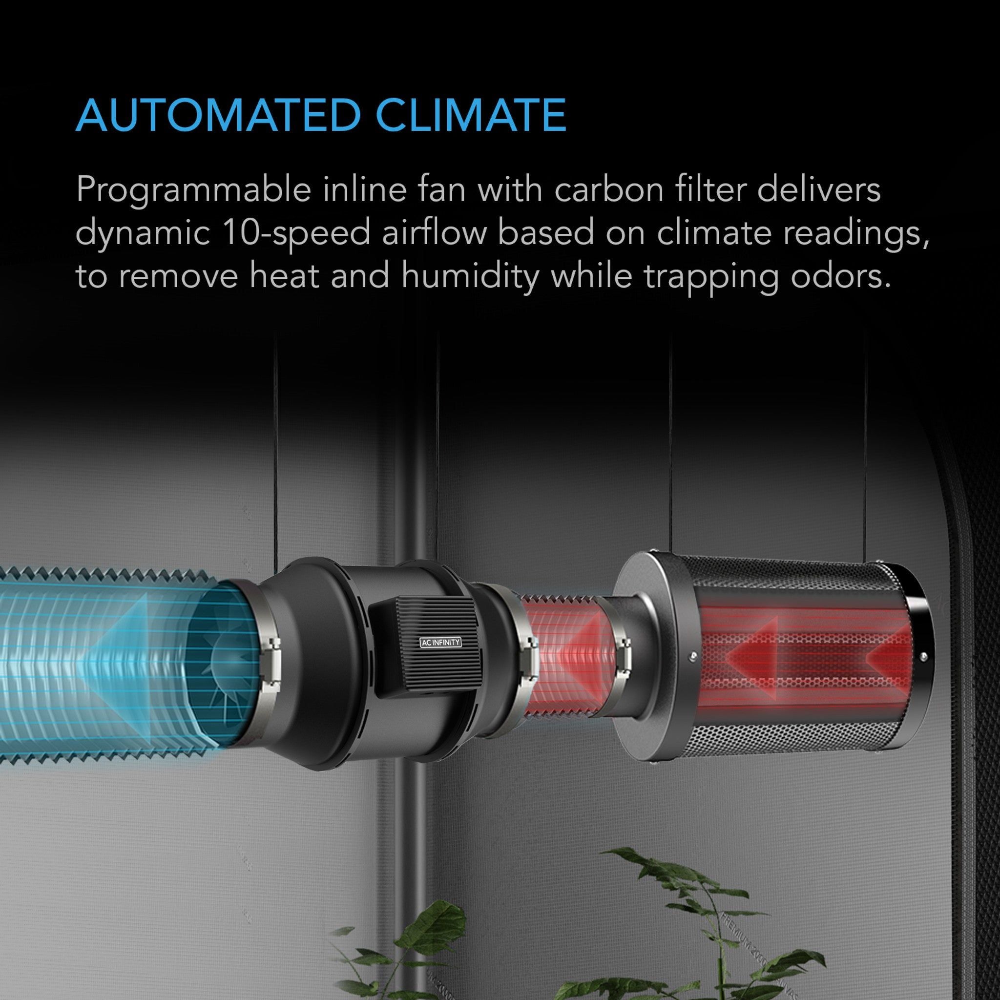 AC Infinity 4x4 Grow Tent Kit - Complete 4 Plant Indoor Hydroponic System with Ventilation & LED Lights | Perfect for Home Gardening, Closet Grow Rooms & Small-Scale Cultivation