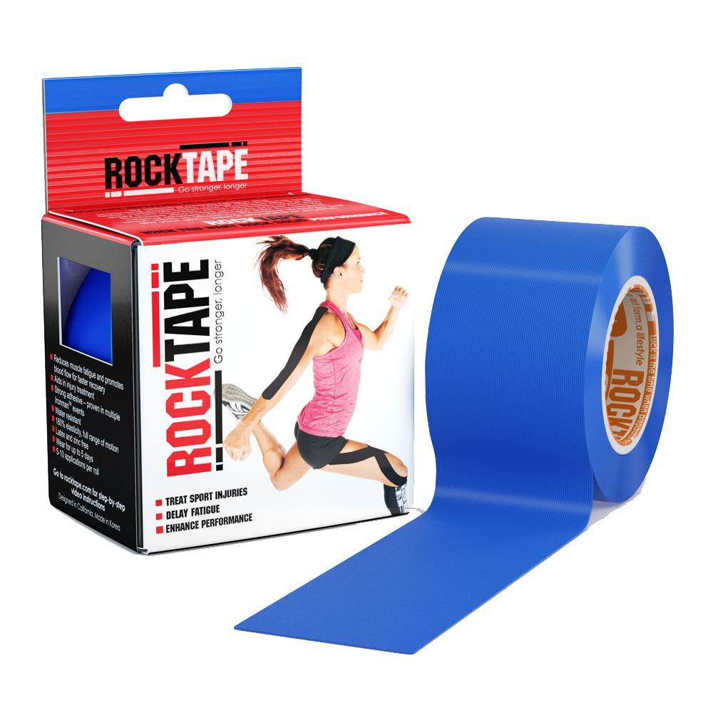 RockTape Kinesiology Tape - 5cm x 5m Roll for Pain Relief & Muscle Support - Ideal for Athletes, Runners & Physical Therapy