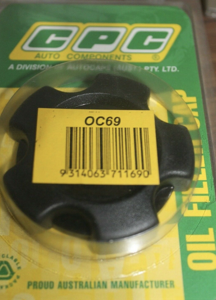 Nissan Oil Filler Cap Replacement - Compatible with Early Models OC69 | Durable Engine Protection for Classic Cars & Restoration Projects