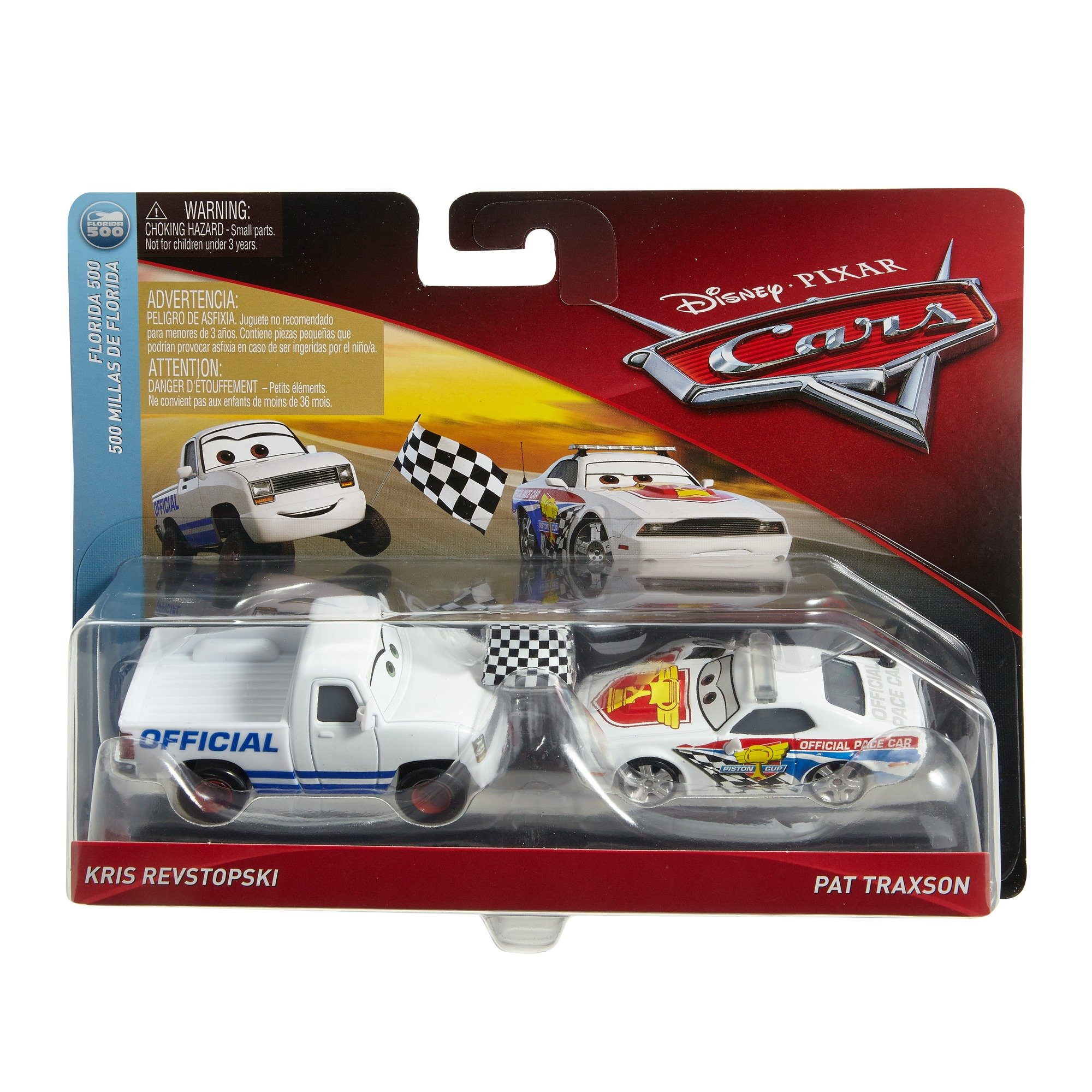 Disney Character Race Car Toys - 2 Pack with Starter & Pace Car for Kids | Perfect for Playtime, Birthday Gifts & Racing Games
