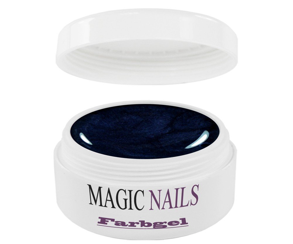 Magic Nails Color Gel Polish - Midnight Blue 30ml | Professional Salon-Quality Nail Art for Manicures & Pedicures