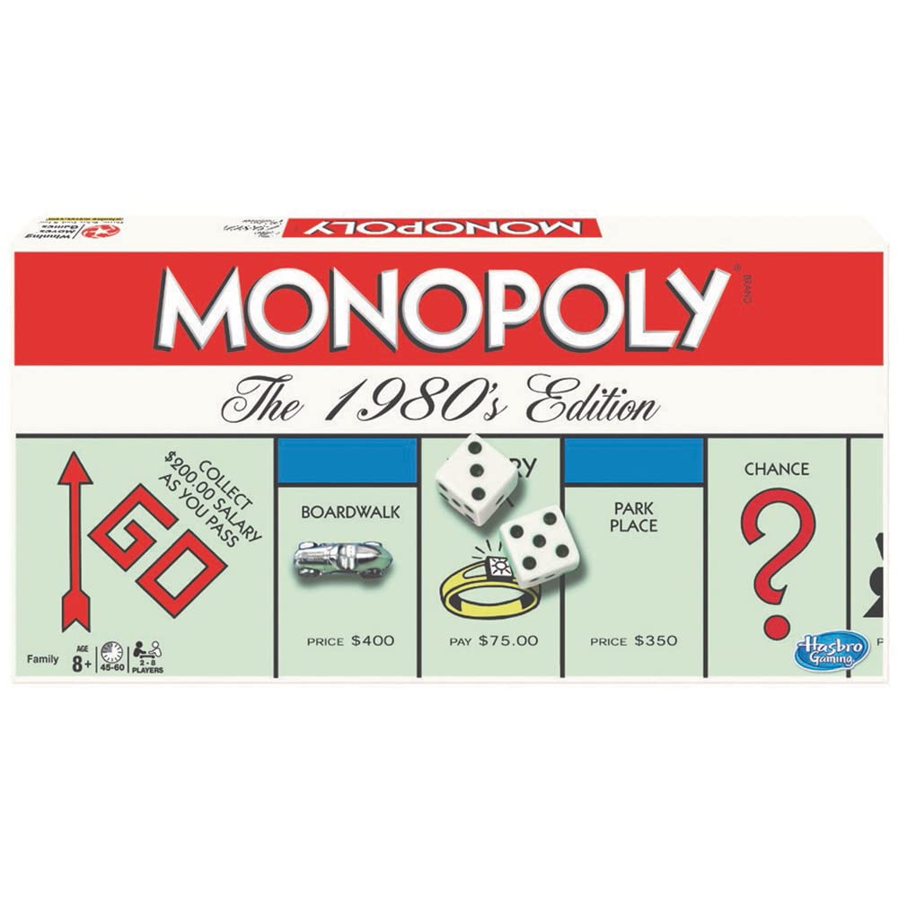 Monopoly Board Game The Classic Edition - Family Fun Night & Strategy Game for All Ages