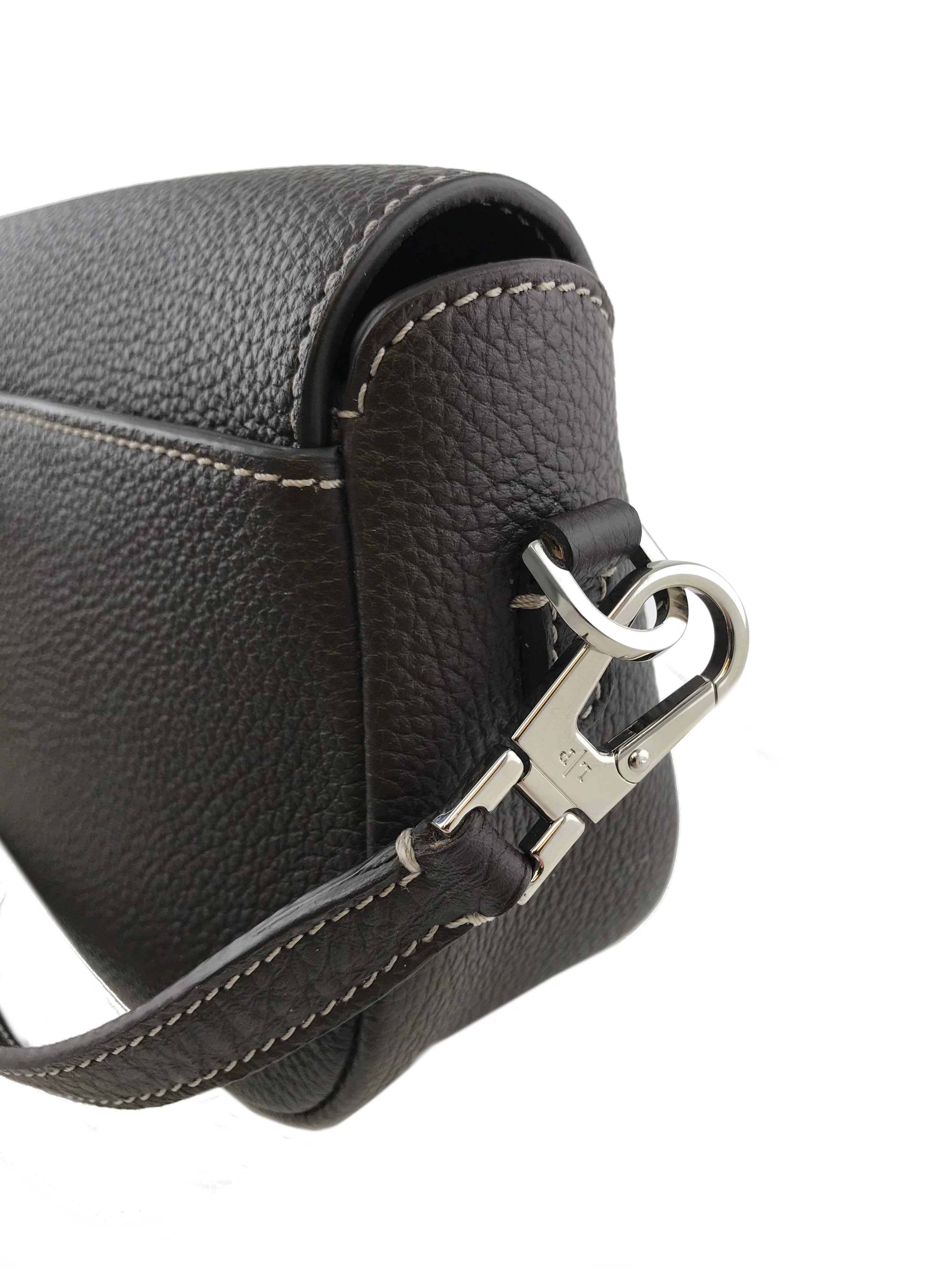 Loro Piana Mini Lune Odessa Leather Crossbody Bag for Women | Premium Italian Leather Handbag | Perfect for Everyday Use, Travel & Special Occasions