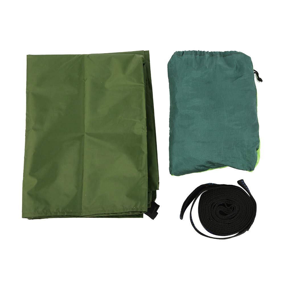 PUSOKEI Portable Hanging Camping Hammock with Mosquito Net & Rain Cover - Lightweight Travel Hammock for Backpacking, Hiking, Beach, Garden & Courtyard - Perfect for Outdoor Adventures, Relaxation & Travel