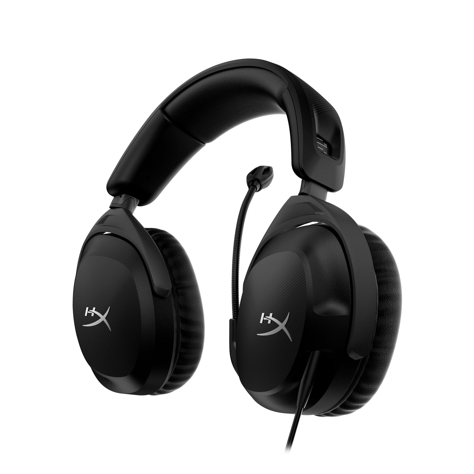 HyperX Cloud Stinger 2 Gaming Headset - Lightweight Wired Headphones with 50mm Drivers & Noise Cancelling Mic for PC, PS5, Xbox, Nintendo Switch - Perfect for FPS, MOBA & Battle Royale Games