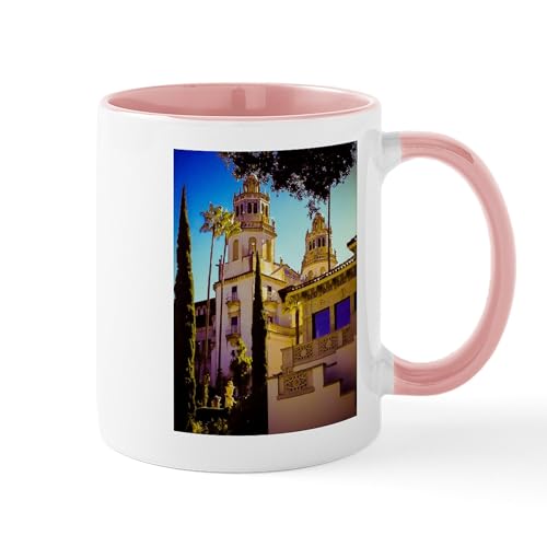 White/Pink Inside - Hearst Castle Mug