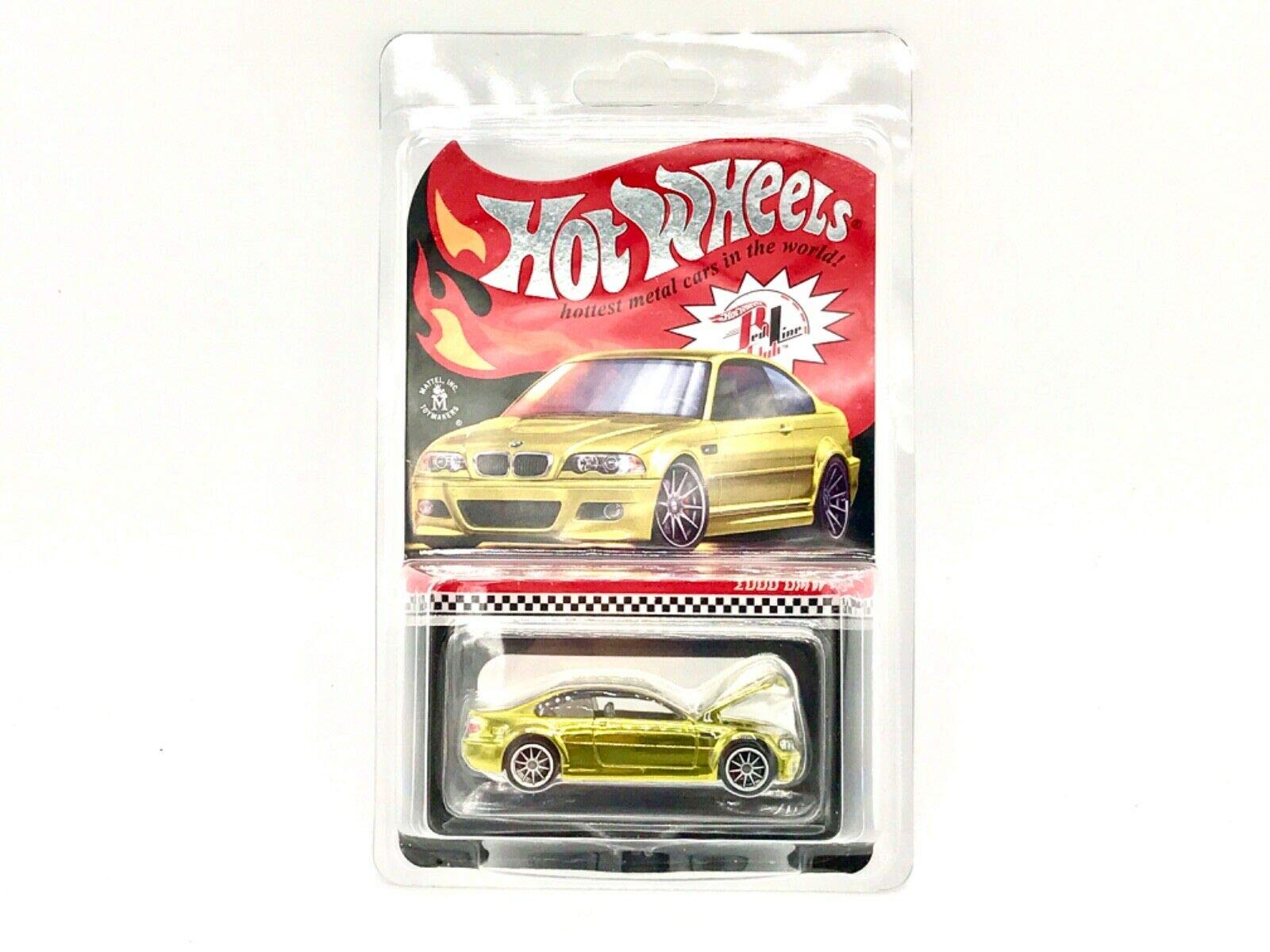 Hot Wheels 2020 RLC 2006 BMW M3 Gold 1:64 Scale Diecast Model Car - Collectible Toy for Display, Racing Games & Gift Giving