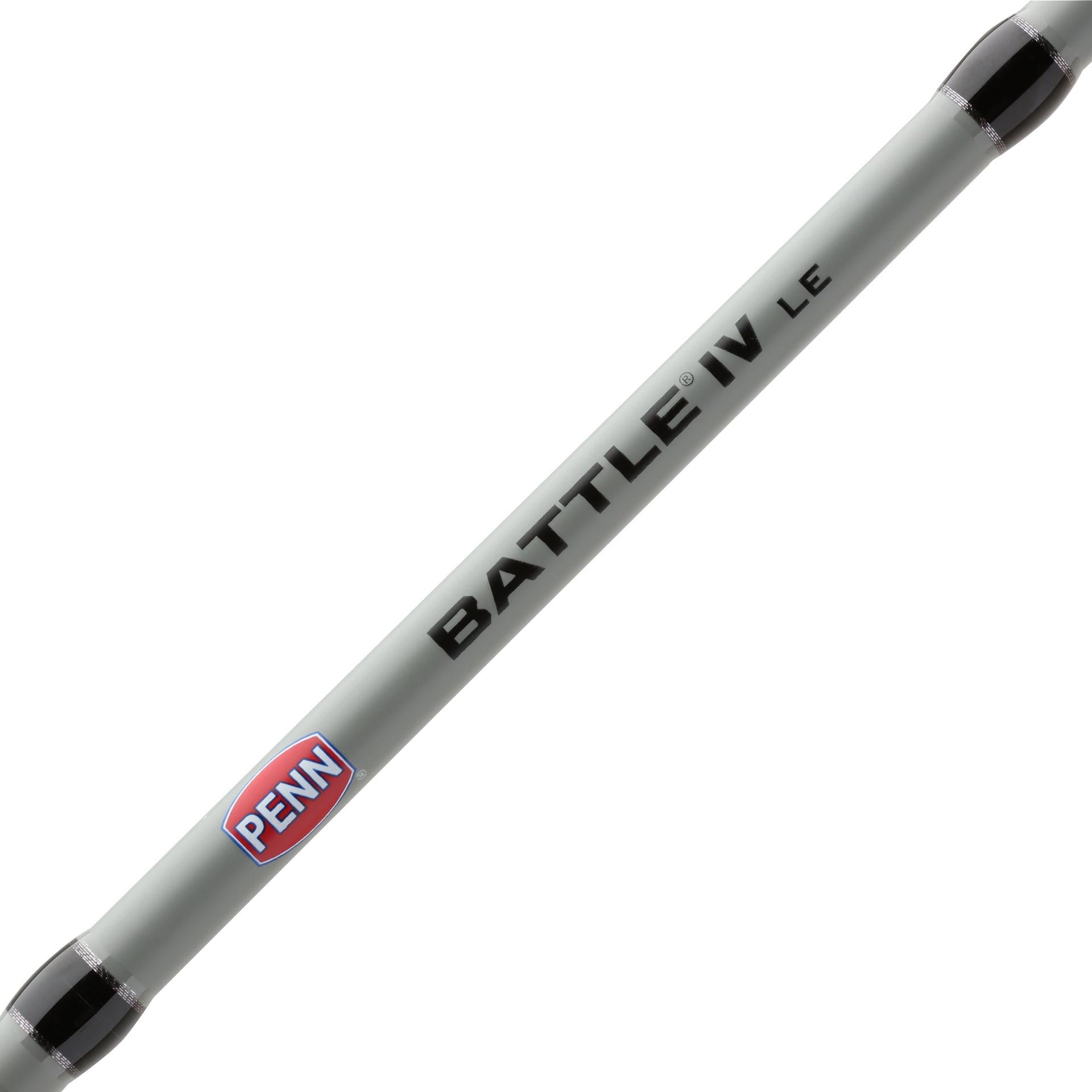Battle® IV LE Spinning Rod and Reel Combo - Premium Fishing Gear for Freshwater & Saltwater Anglers | Perfect for Bass, Trout, and Offshore Fishing Adventures