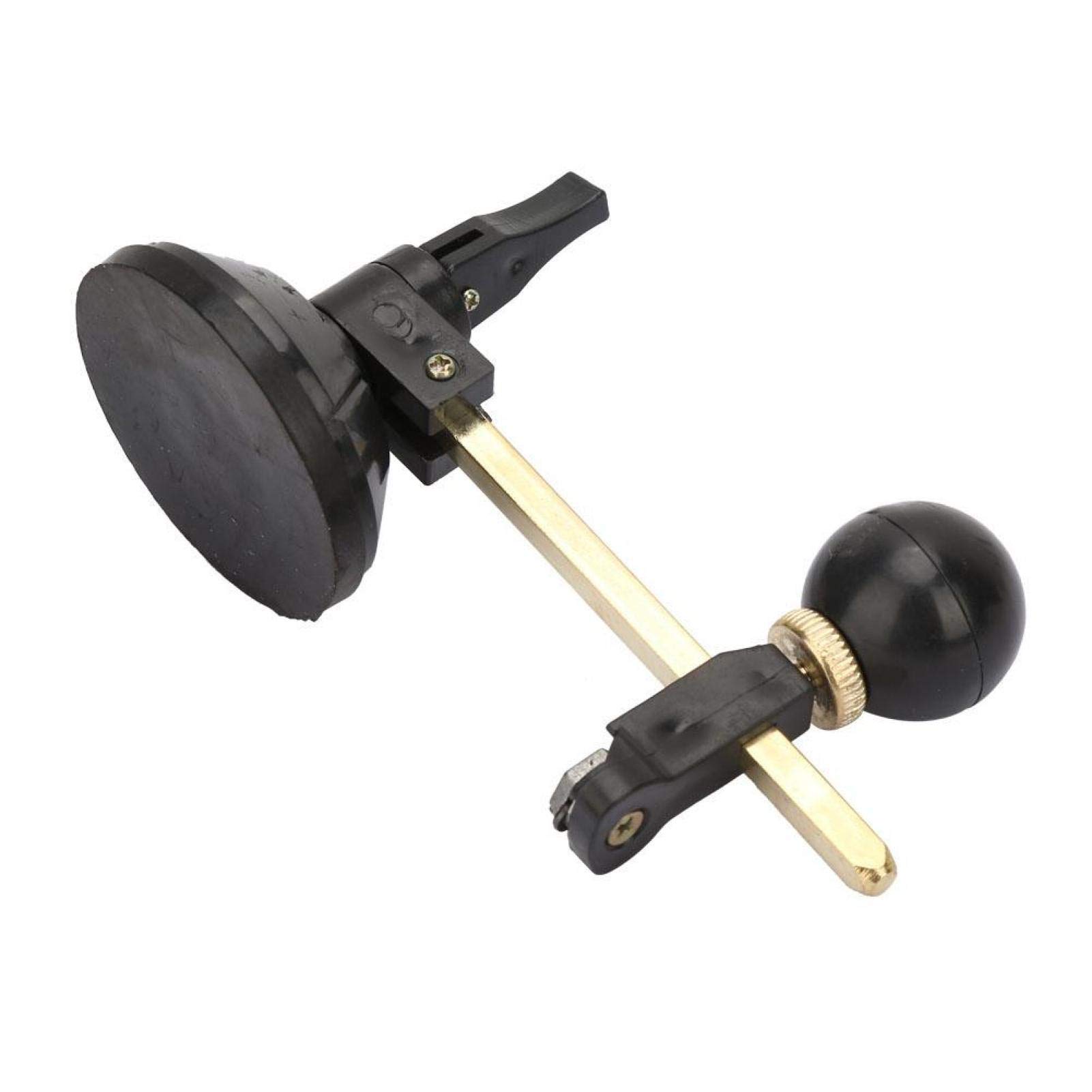 Fafeicy 6-Wheel Glass Cutter with Suction Cup - Professional Circle Cutting Tool for Glass (20cm Diameter) - Perfect for DIY Glass Art, Stained Glass Projects & Home Renovations