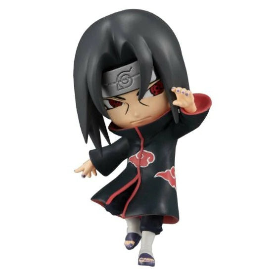 Bandai Chibi Masters Naruto Shippuden Vinyl Figure - Itachi Uchiha Collectible Anime Toy for Fans | Perfect for Display, Gifts & Anime Collections