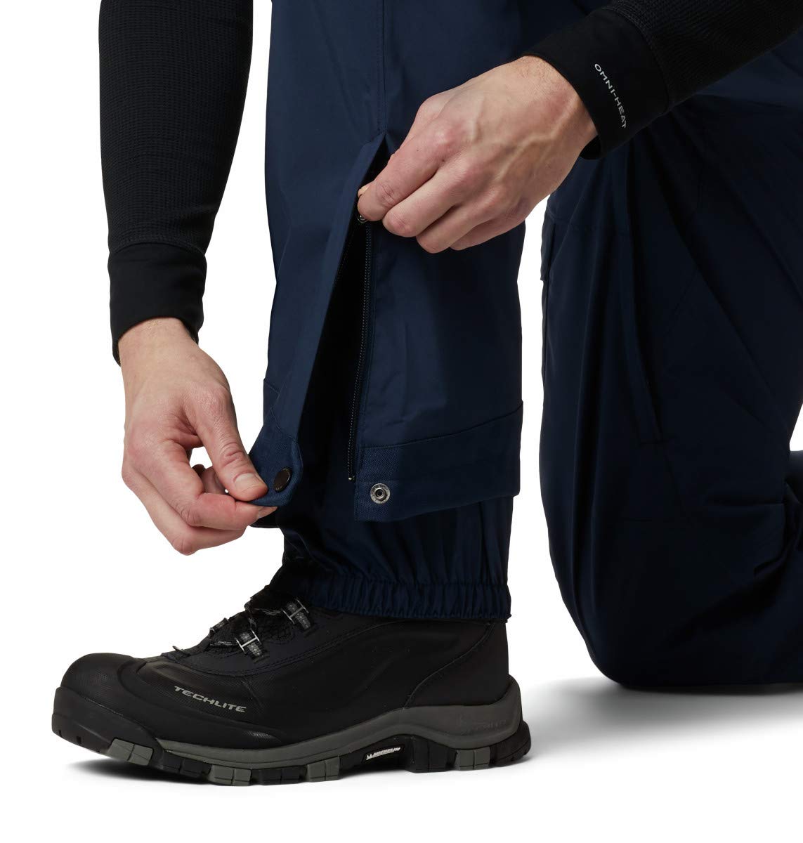Columbia Men's Powder Stash Ski Snowboard Hiking Waterproof Pants - Collegiate Navy, Small - Perfect for Winter Sports & Outdoor Adventures