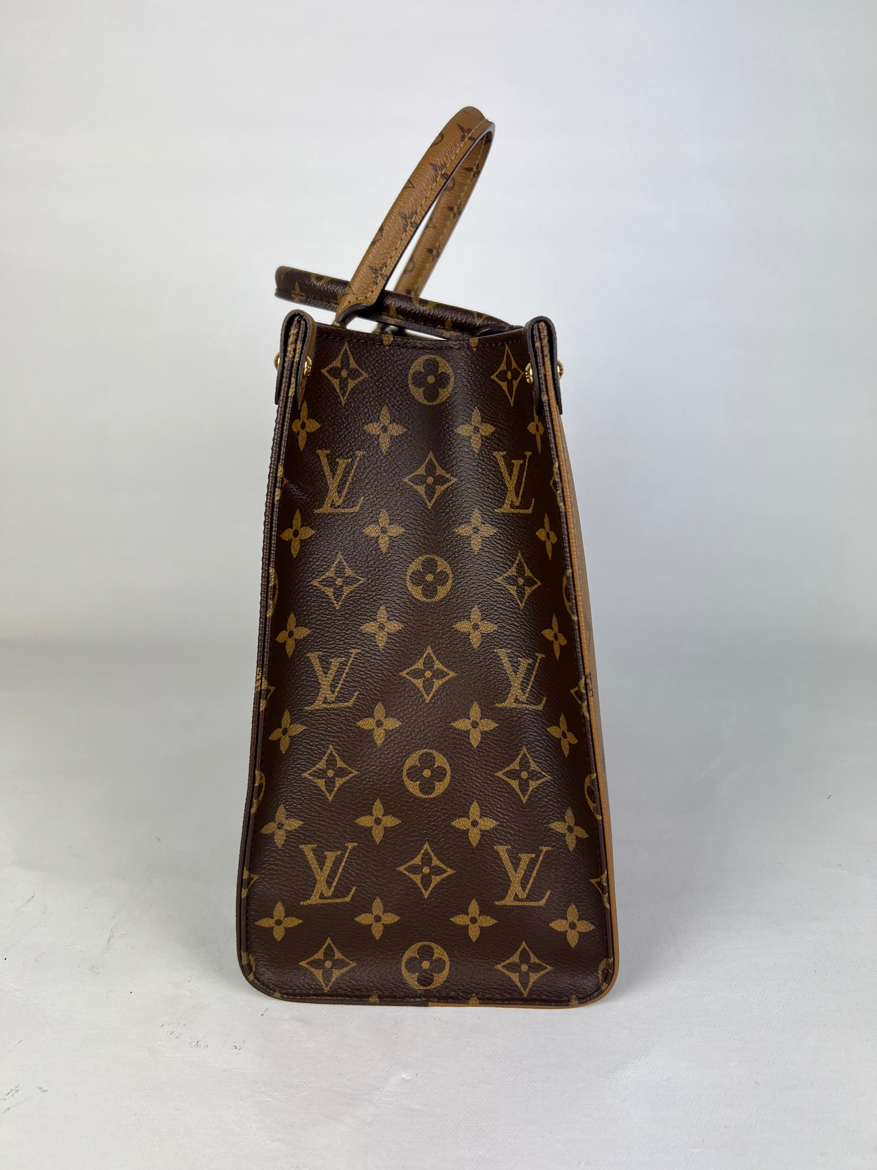 Louis Vuitton OnTheGo MM Monogram Tote Bag - Luxury Designer Handbag for Women | Perfect for Work, Travel & Everyday Use