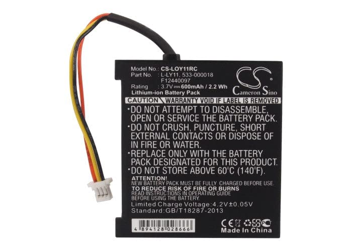 VI VINTRONS Replacement Battery for Logitech G930 Gaming Headset - Long-Lasting Power for PC Gaming, Streaming & Virtual Meetings (Compatible with G930 Headset)