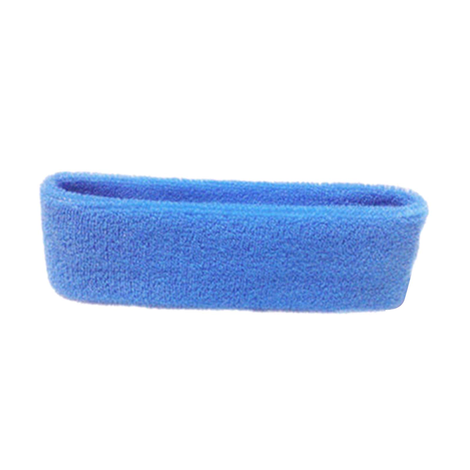 ONWRACE Sweat Bands for Women - Moisture Wicking Workout Headbands for Running, Yoga & Sports - Breathable Elastic Fitness Headband for Exercise & Gym - Sky Blue Sport Accessories for Active Lifestyles