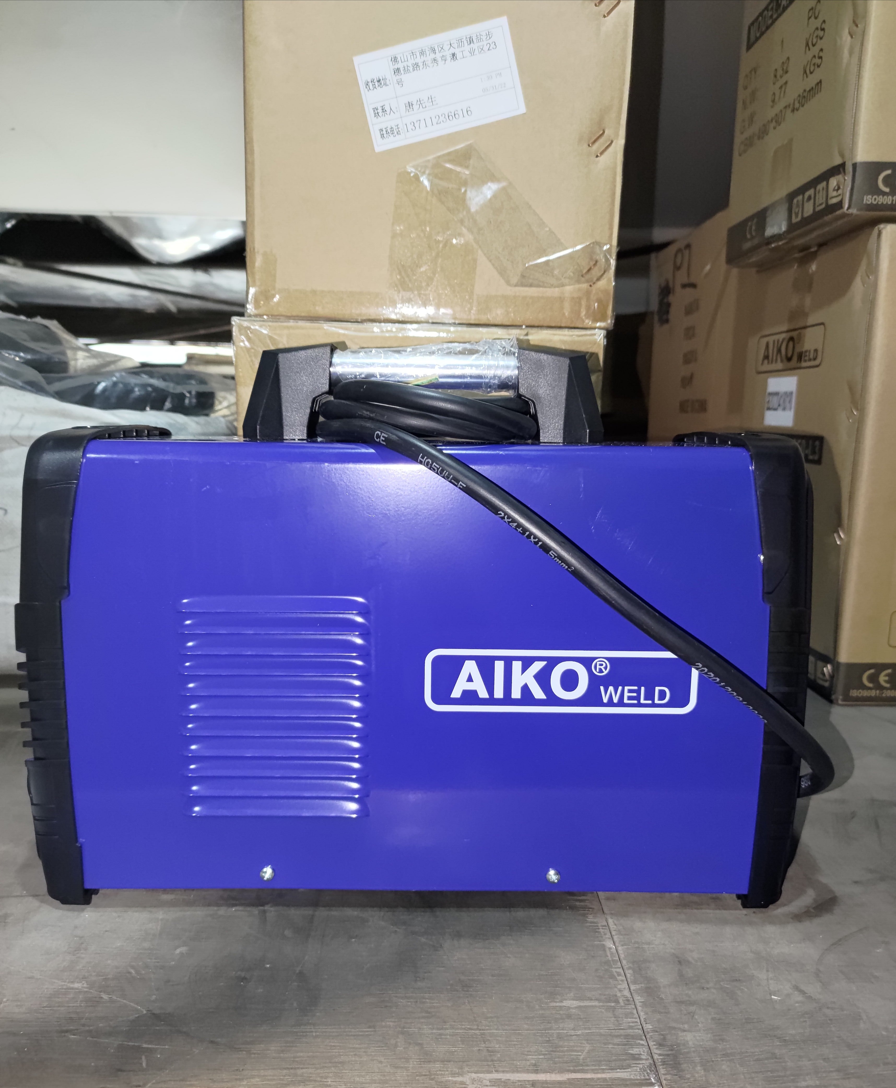 AIKO 110V/240V Dual Voltage TIG Welding Machine with 3m Welding Cable & 3m Ground Cable | Model W TIG200AD | Perfect for Home DIY, Metal Fabrication & Automotive Repair