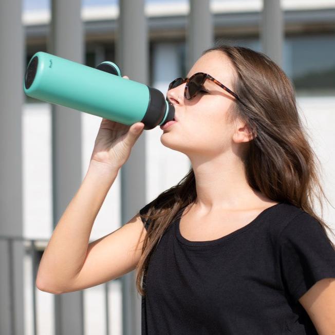 Premium 500ml Insulated Water Bottle - Leak Proof, BPA Free, Keeps Drinks Hot/Cold for 24 Hours - Perfect for Gym, Hiking, Travel & Office Use - Turquoise