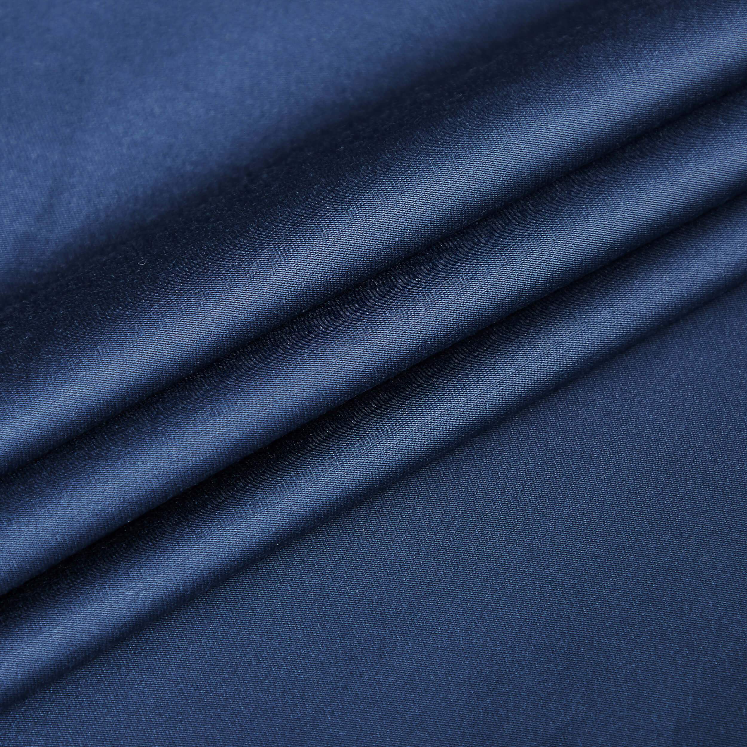 Premium TENCEL™ LF Empress Blue Bolster Pillowcase - Luxury Bedding for Side Sleepers & Neck Support - Perfect for Master Bedroom, Guest Room & Spa Retreats