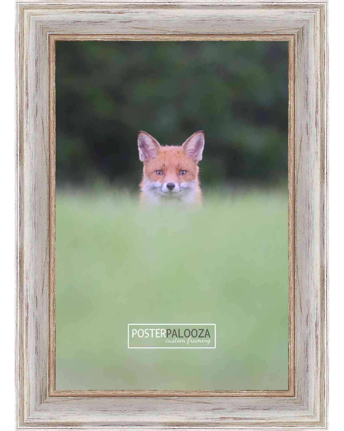 13x19 Contemporary White Wood Picture Frame with UV Acrylic, Foam Board Backing & Hanging Hardware - Perfect for Posters, Art Prints & Home Decor