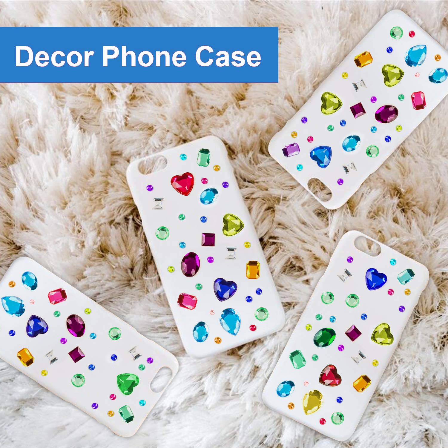 1141Pcs Rhinestone Stickers - Self-Adhesive Crystal Gems for DIY Crafts, Nail Art, Body Jewelry & Festival Makeup | Perfect for Costume Parties, Wedding Decor & Home Crafting Projects