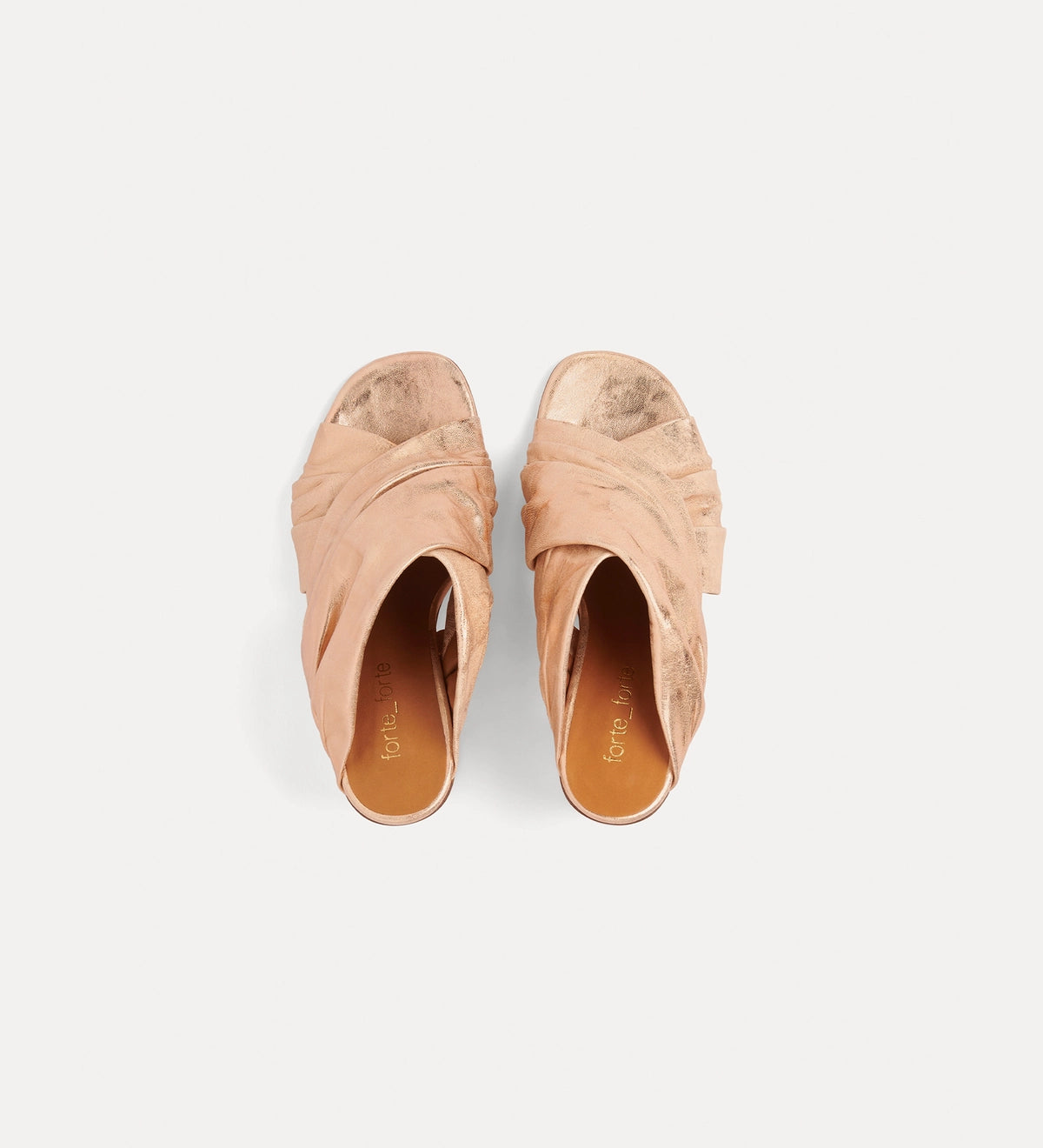 Comfortable Crossover Sandals for Women - Copper Color | Perfect for Beach, Walking & Casual Outfits