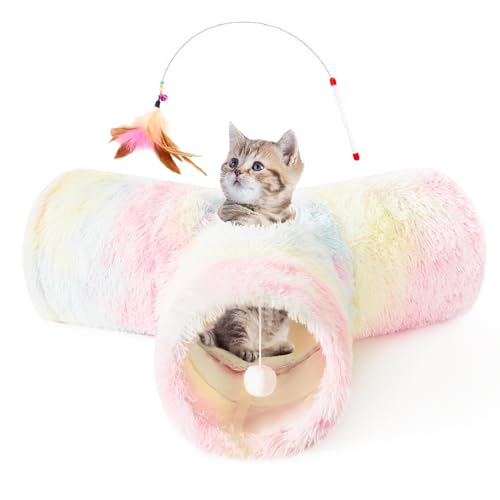 Plush 3-Way Rainbow Color
