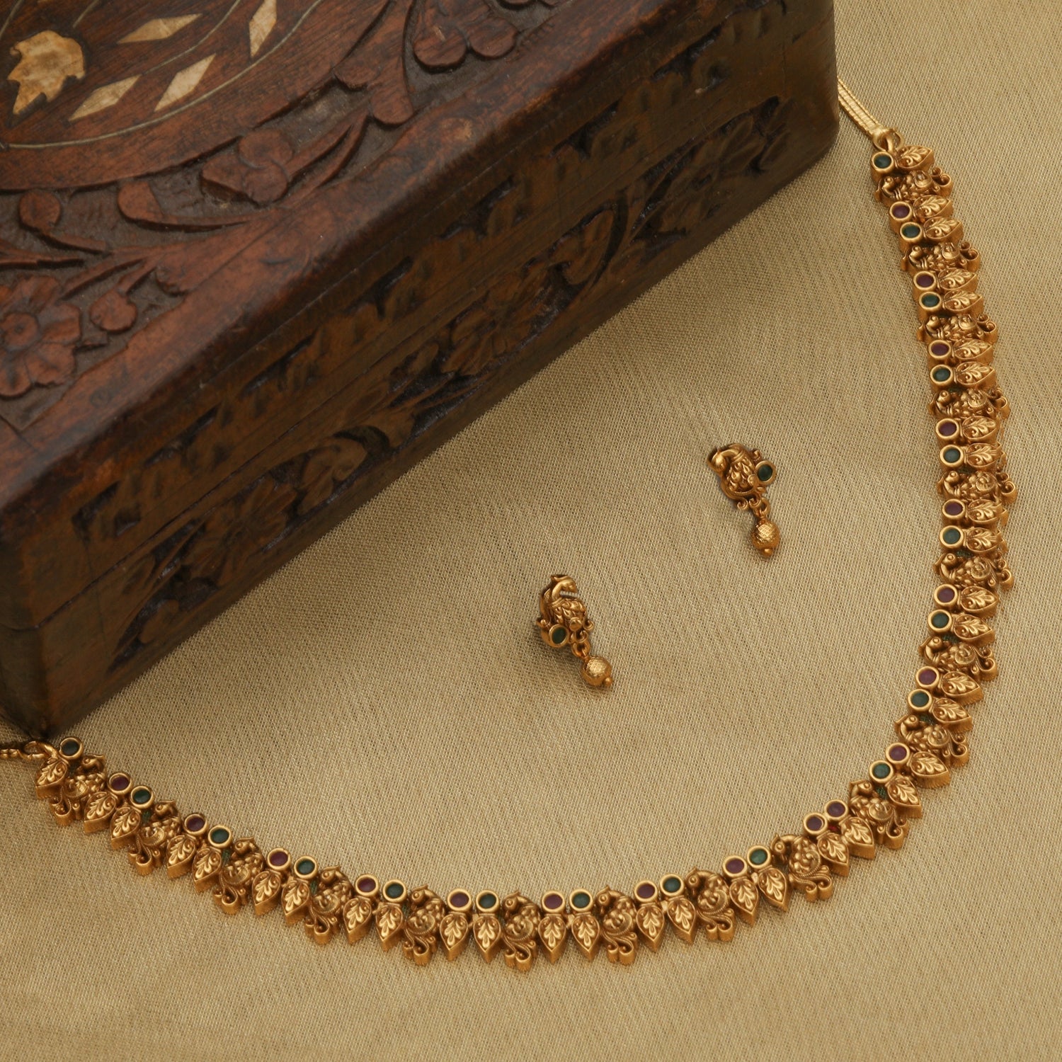 Vintage Toran Necklace Set - Handcrafted Antique Jewelry for Women | Perfect for Weddings, Parties & Special Occasions