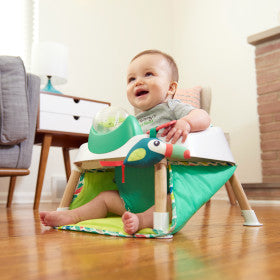 Evenflo ExerSaucer 2-in-1 Baby Activity Seat & Door Jumper - Interactive Play Center for Infants & Toddlers - Perfect for Home Playtime, Learning & Exercise