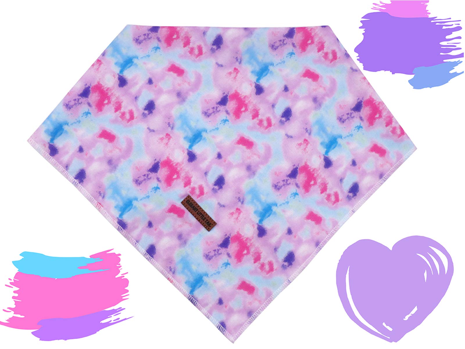 Stylish Adjustable Dog Bandana for Small Medium Large Dogs - Comfortable Pet Bib Scarf for Boys & Girls - Perfect for Walks, Photos & Special Occasions
