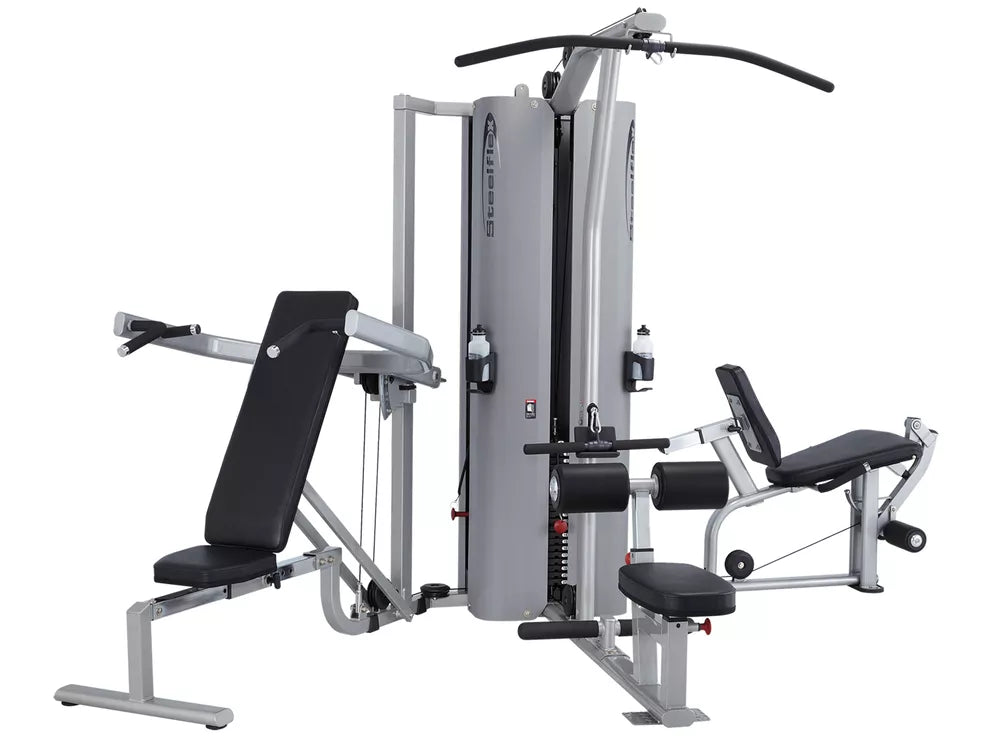Steelflex MG3000 Multi Gym - Full Body Home Workout Equipment for Strength Training & Fitness | Perfect for Home Gym, Small Spaces & Weight Loss