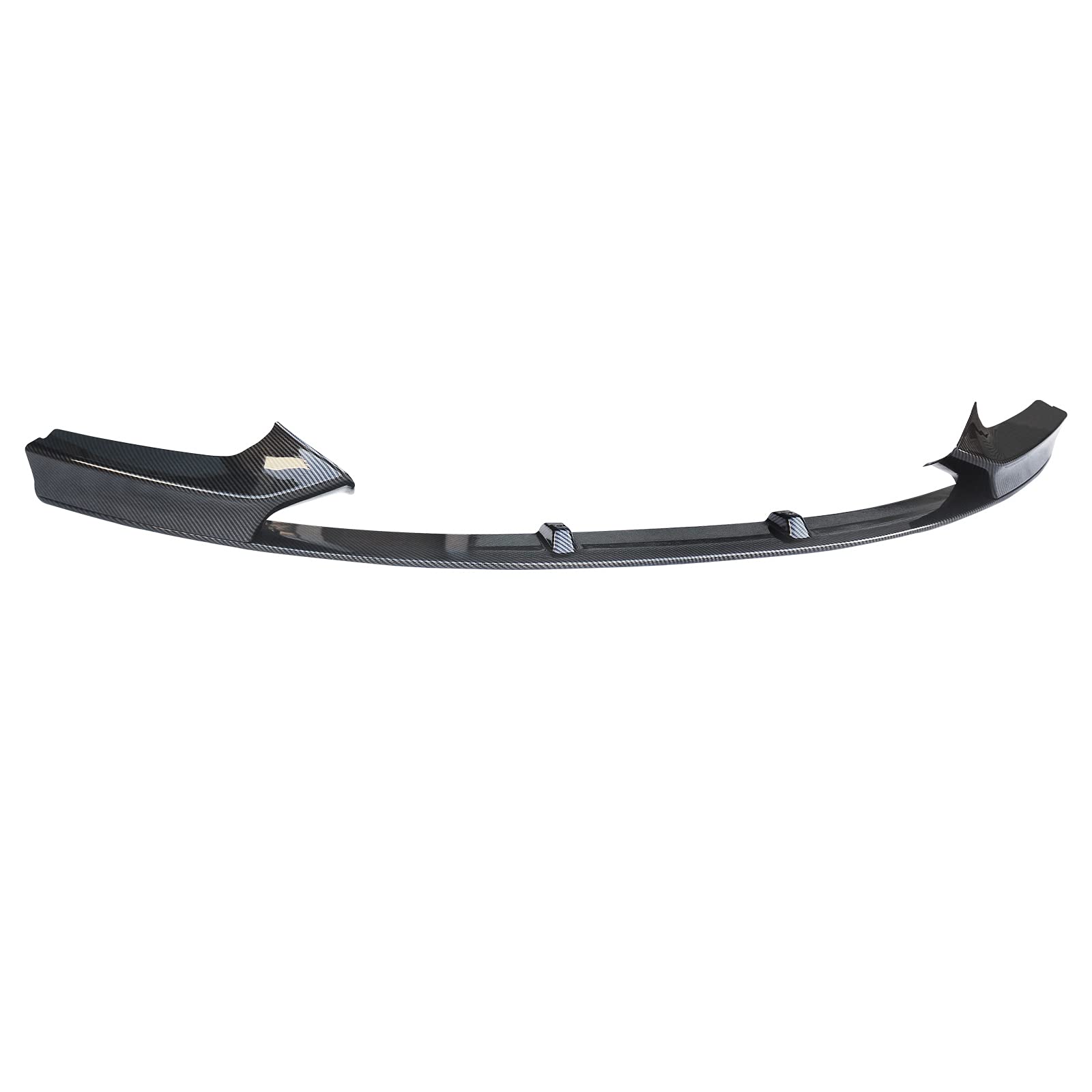 Carbon Fiber Style Front Bumper Lip Spoiler for 2014-2021 BMW 2 Series F22 | ABS Painted Body Kit Splitter | Enhances Aerodynamics & Sporty Look