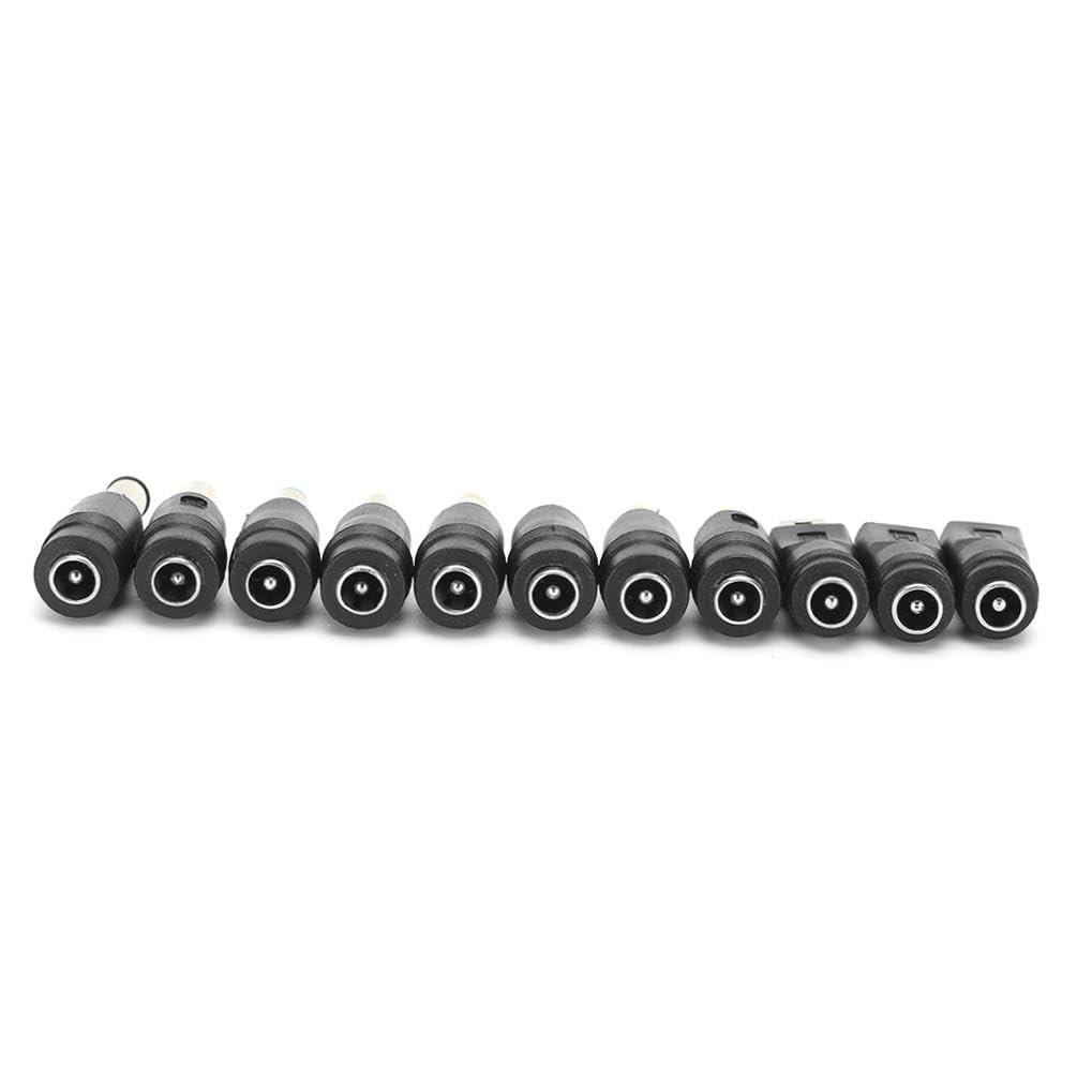 Universal DC Female to Female Connector Set with 5x 1mm & Micro USB Chargers - Fast Charging & Data Transfer for Phones, Cameras, Drones - Perfect for Travel, Home & Office Use