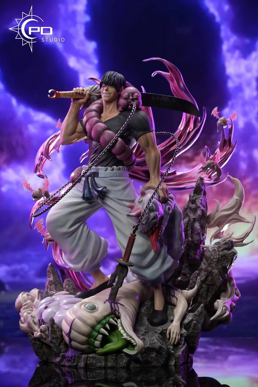 PD Studio Fushiguro Toji Anime Figure - Collectible Action Figure for Jujutsu Kaisen Fans | Perfect for Display, Cosplay, and Gift Giving