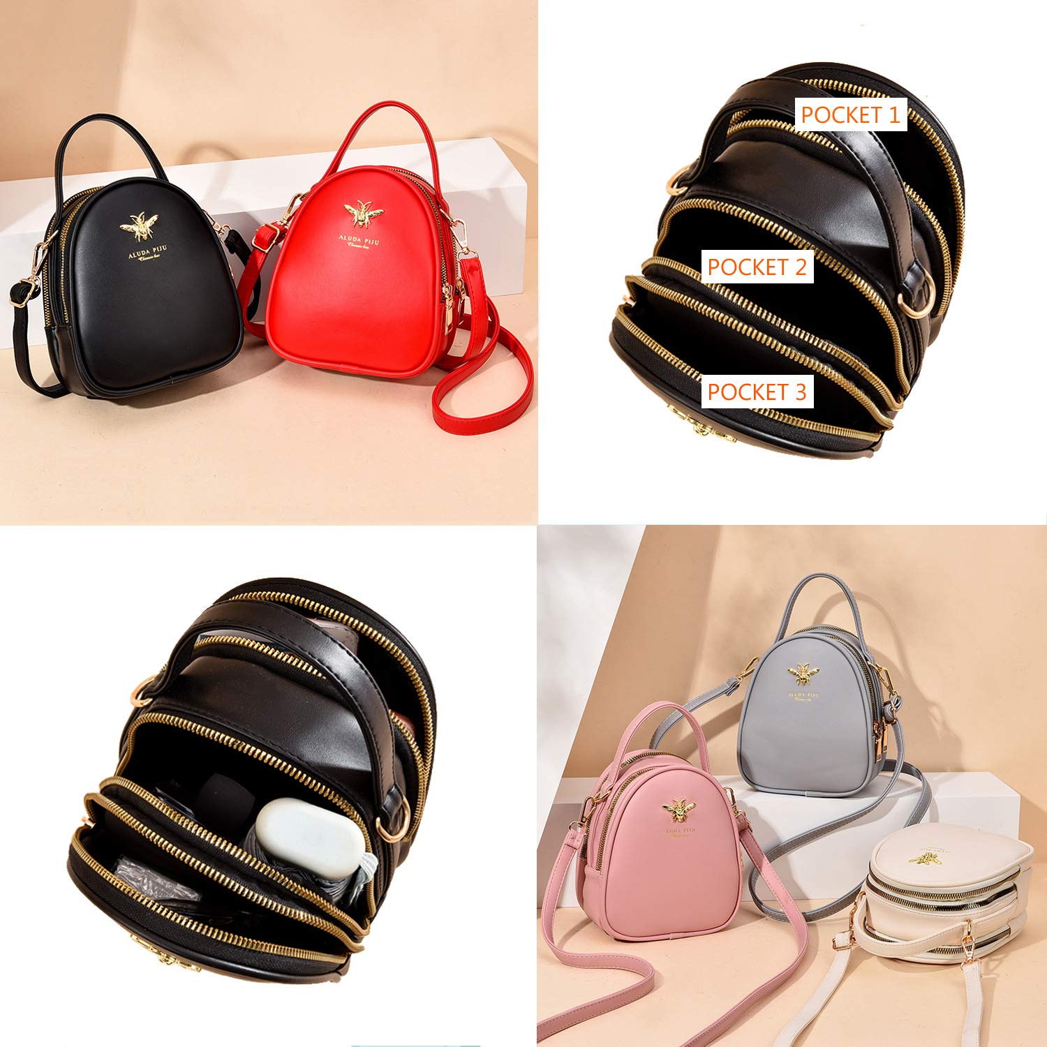 Stylish Women's Small Crossbody Bag - Fashionable Shoulder Purse & Messenger Handbag for Daily Use, Travel, and Shopping
