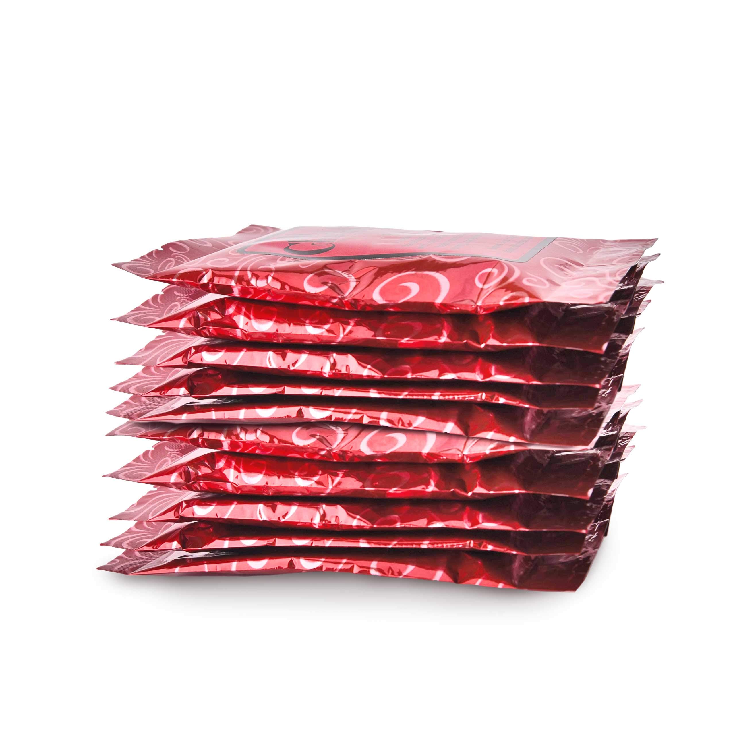 Churchill Coffee Strawberry Shortcake Flavored Ground Coffee - 10 Portioned Packs (1.5 oz Each) - Perfect for Breakfast, Dessert & Gift Giving