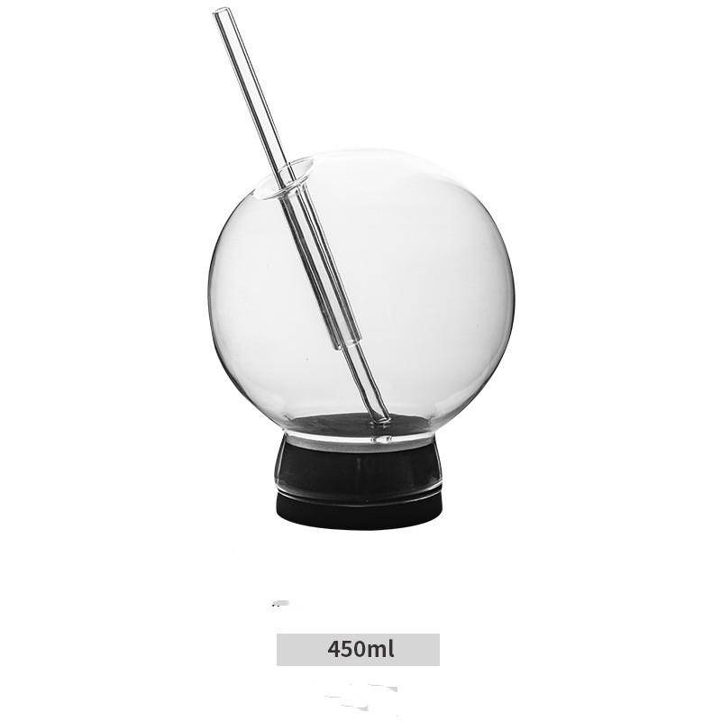 Premium Spherical Cocktail Glasses Set of 4 - Elegant Crystal Clear Martini Glasses for Whiskey, Margarita, Cosmopolitan - Perfect for Home Bar, Parties & Romantic Dinners