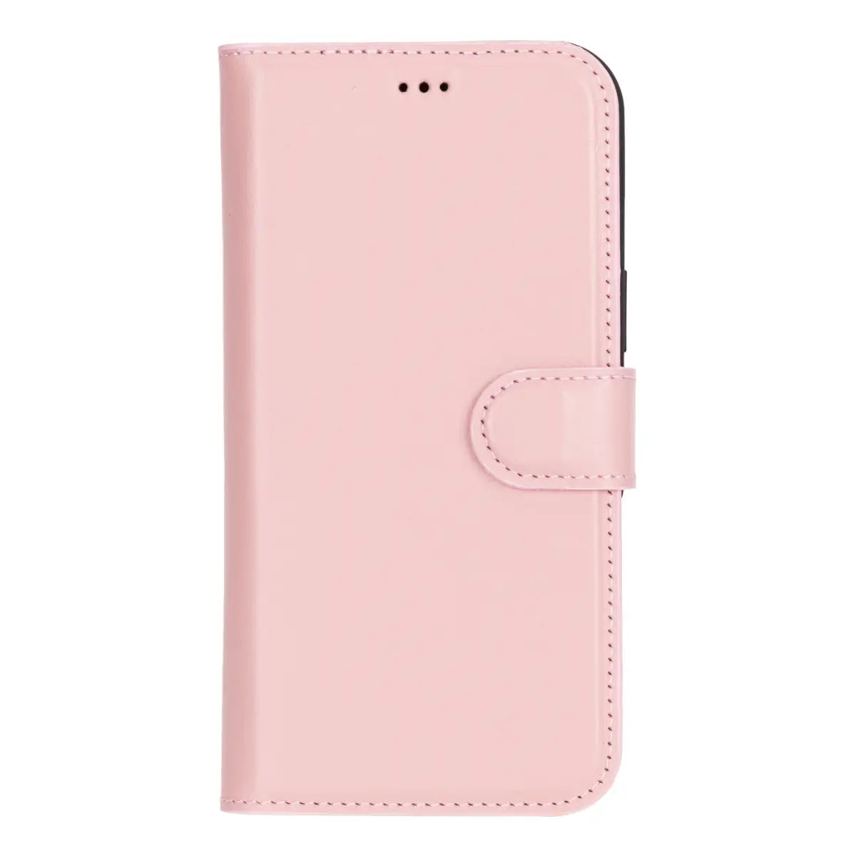 Pink Leather Wallet Case for iPhone 16 Plus - Slim Protective Phone Cover with Card Slots | Perfect for Women's Everyday Use, Travel & Shopping