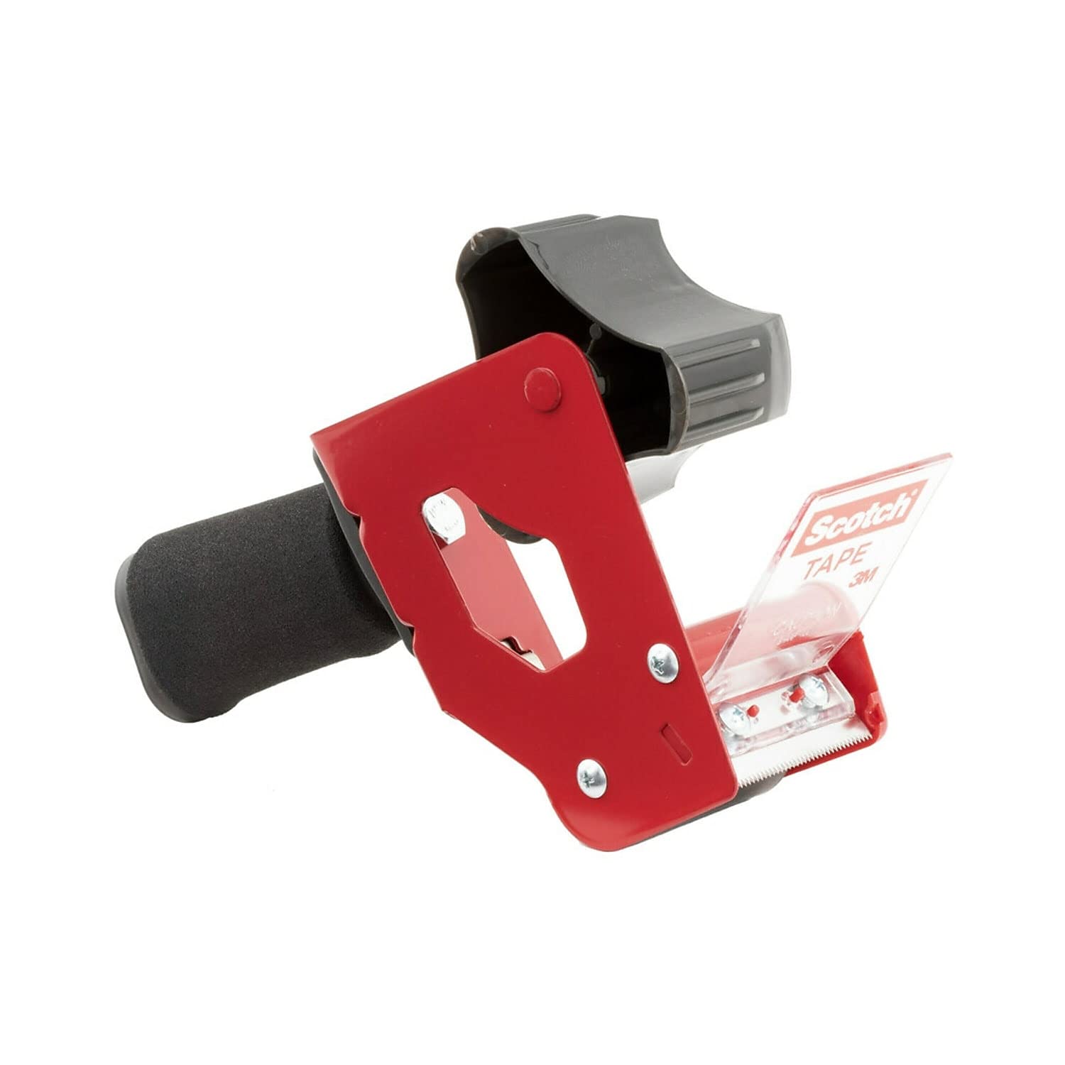 Scotch 3750CS36ST Commercial Grade Tape with Grip Dispenser, 1-7/8-Inch x 54.6 Yards, 36 Rolls per Case – Heavy Duty Packing, Shipping & Office Use