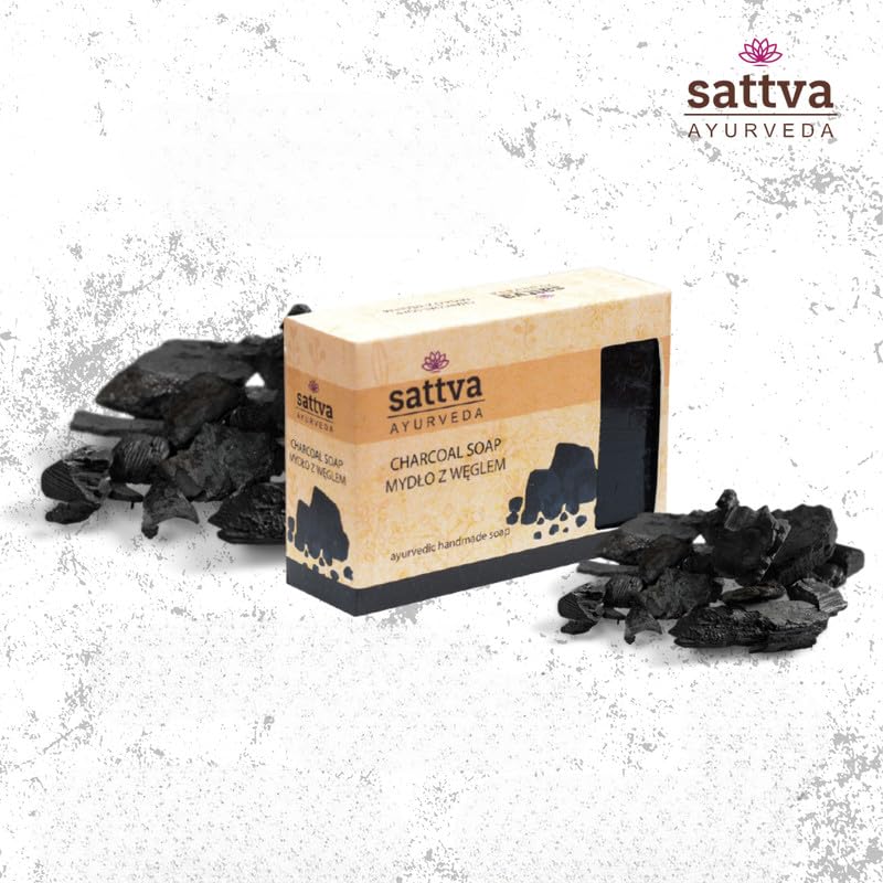 Sattva Ayurveda Lavender Body Soap - 125g Natural Handmade Soap for Relaxation & Skin Care - Perfect for Bath, Shower & Gift Giving