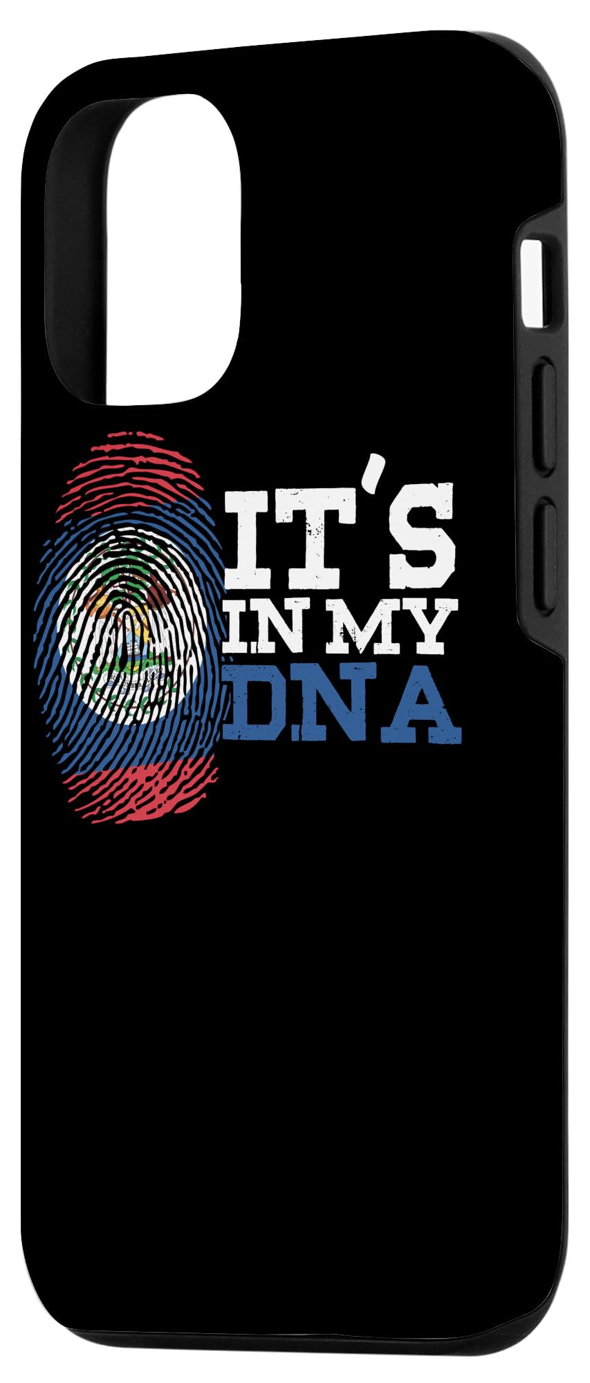 iPhone 12/12 Pro Case with Belize Flag Design - Premium Protective Phone Cover for Belizean Heritage & Roots - Perfect for Travel, Cultural Pride & Everyday Use