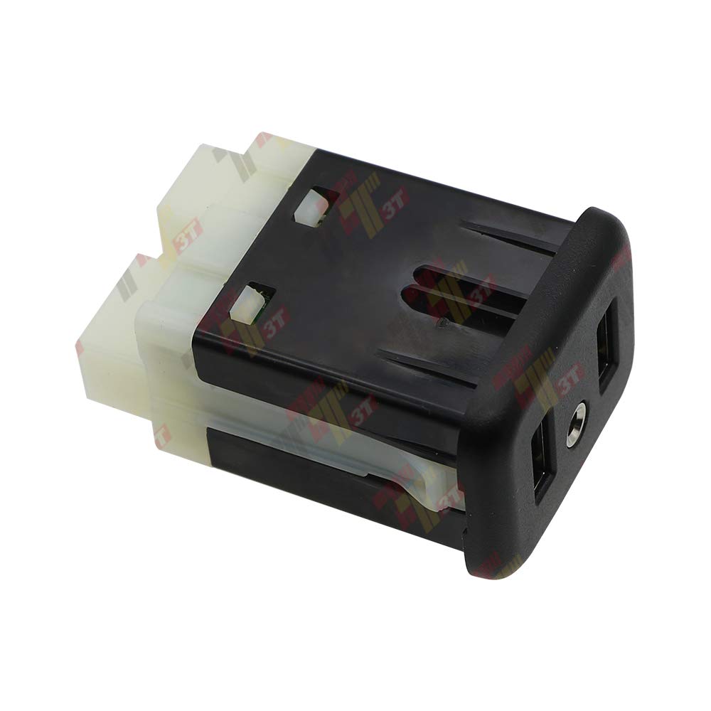 USB Port Interface AUX Jack Compatible with Apple CarPlay & Mylink 2.0 (GM Part #13519224) - Perfect for GM Vehicles with Enhanced Audio Connectivity